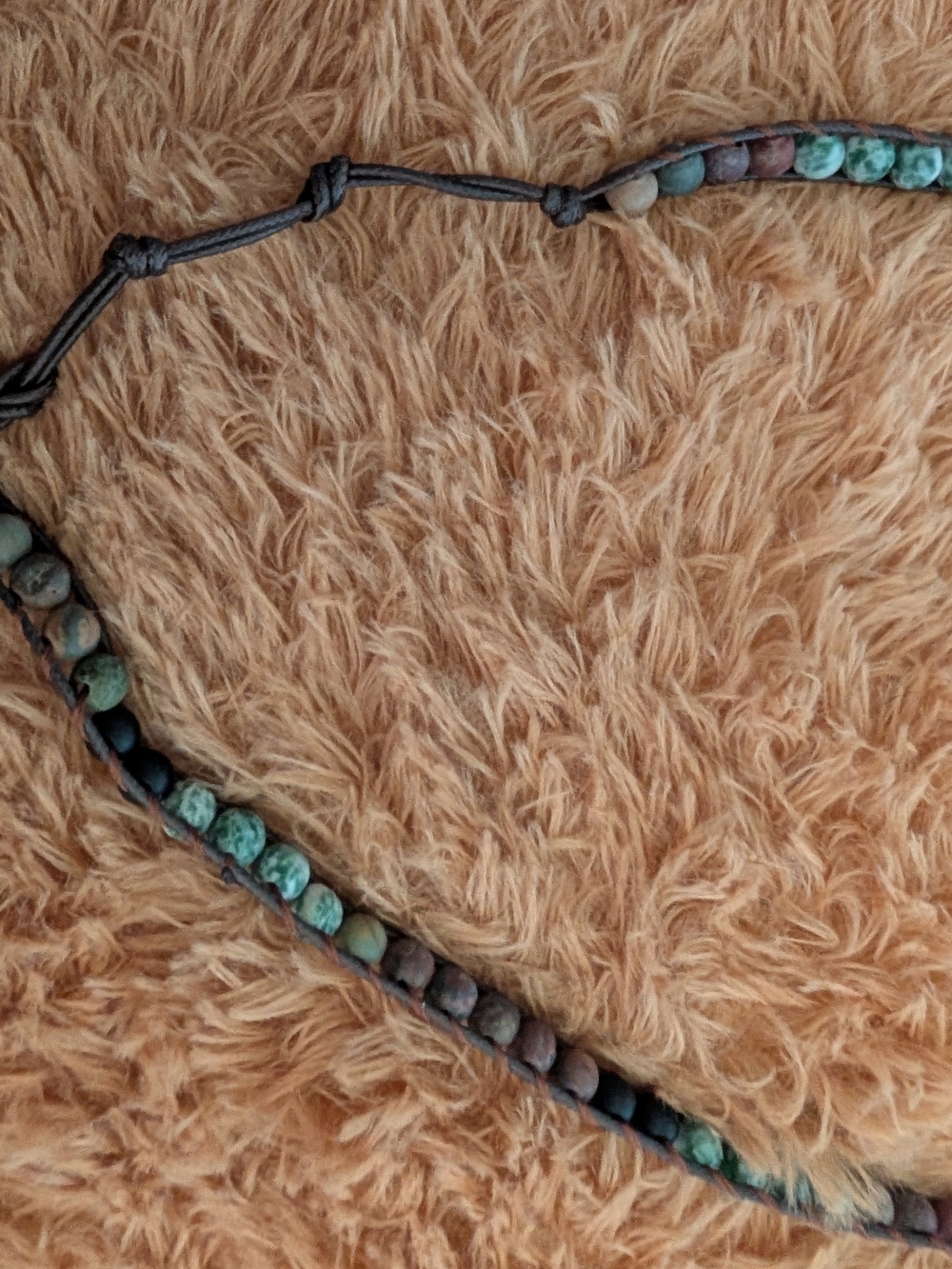 Handcrafted Green Beaded Women’s Necklace